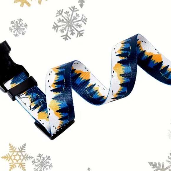 Serene Mountain Adjustable Quick Release D Ring Dog Collar Small Gift Packaged - Picture 2 of 11